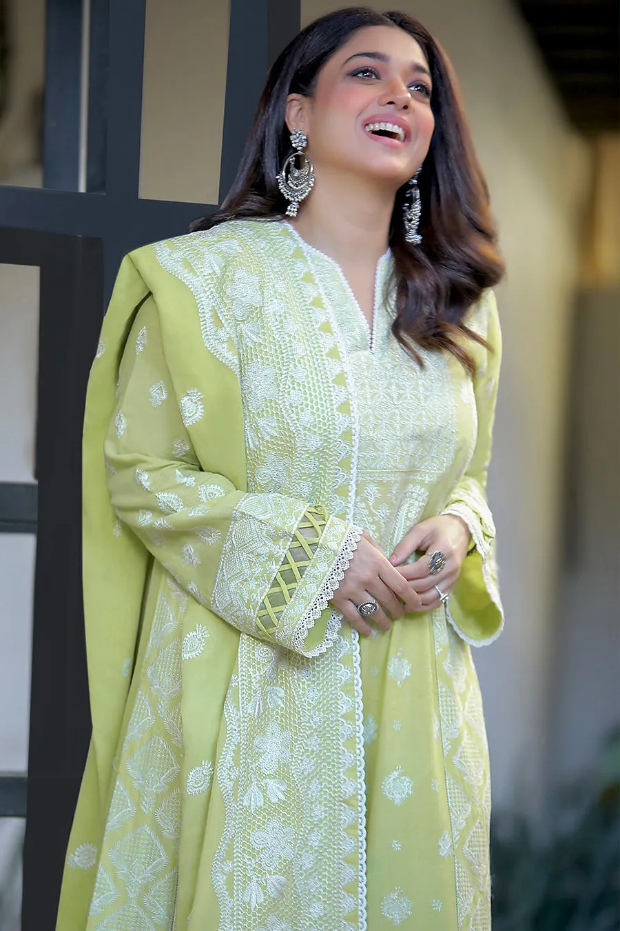 PARISA (ZL22-03 A) | Zaha Summer Lawn Collection 2022 | Unstitched Embroidered Lawn Suits