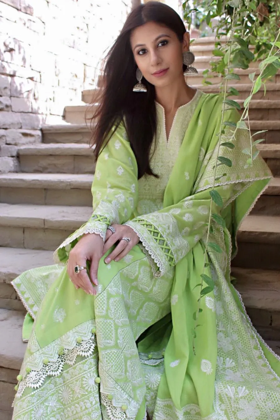 PARISA (ZL22-03 A) | Zaha Summer Lawn Collection 2022 | Unstitched Embroidered Lawn Suits