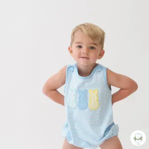 Peeps Applique Boy Bubble