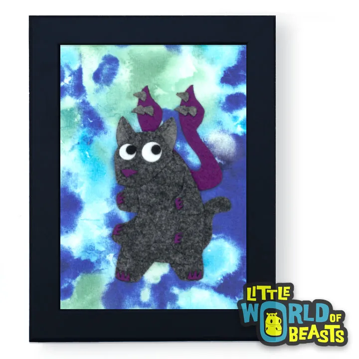 Percival the Displacer Beast Framed