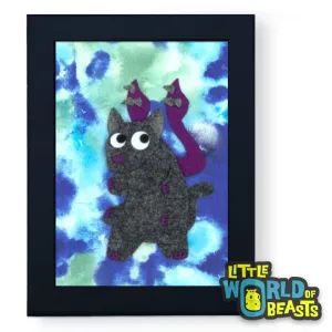 Percival the Displacer Beast Framed