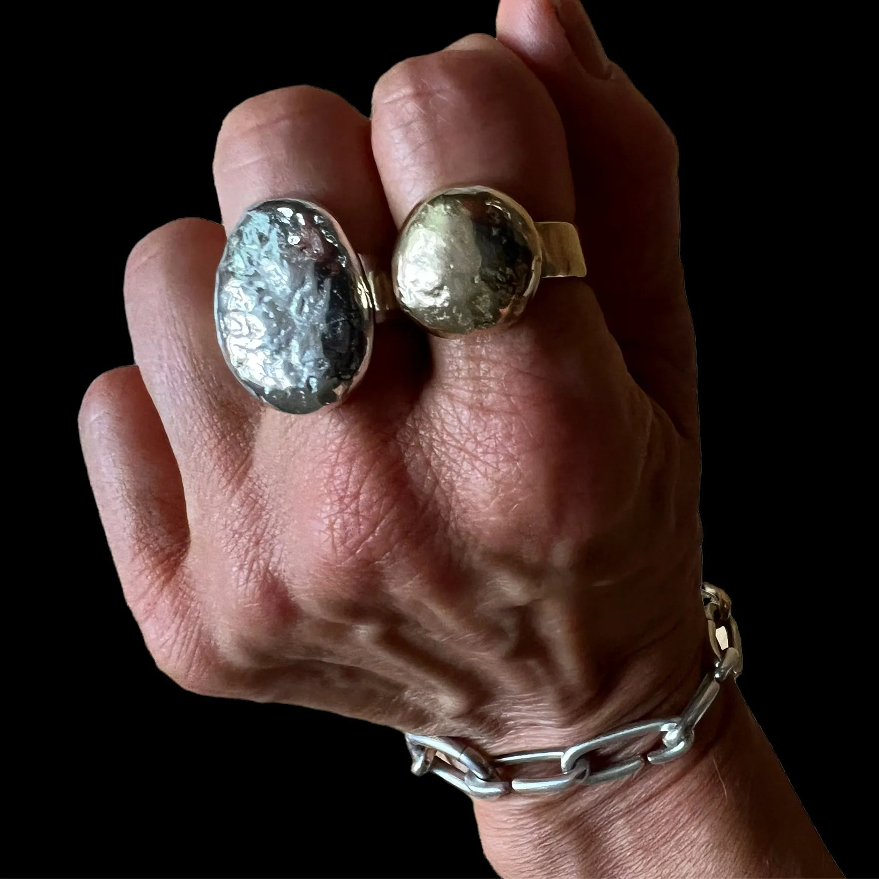 Perfect Pebble Ring - Silver