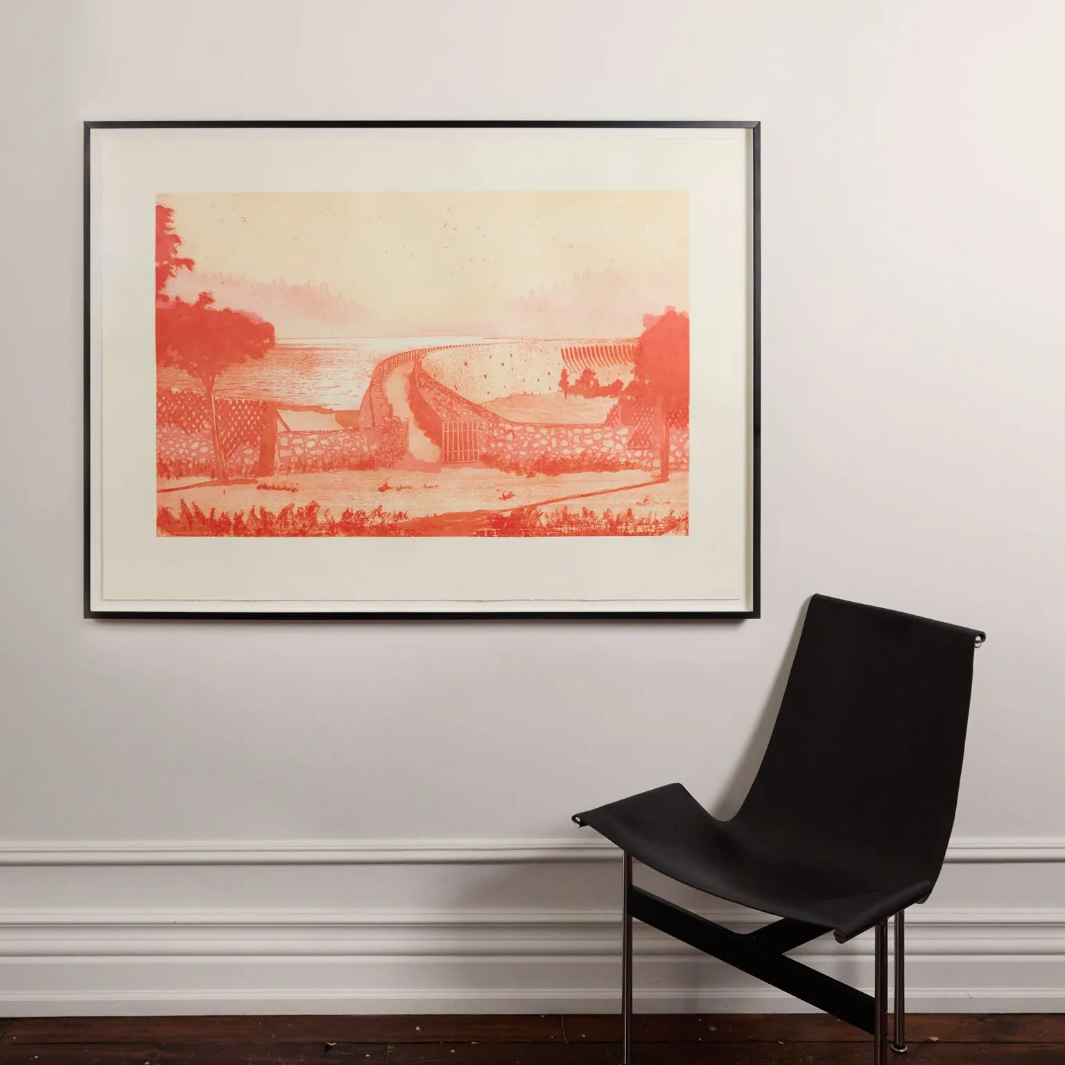 PETER DOIG "MULDENBERG" ETCHING, 2001