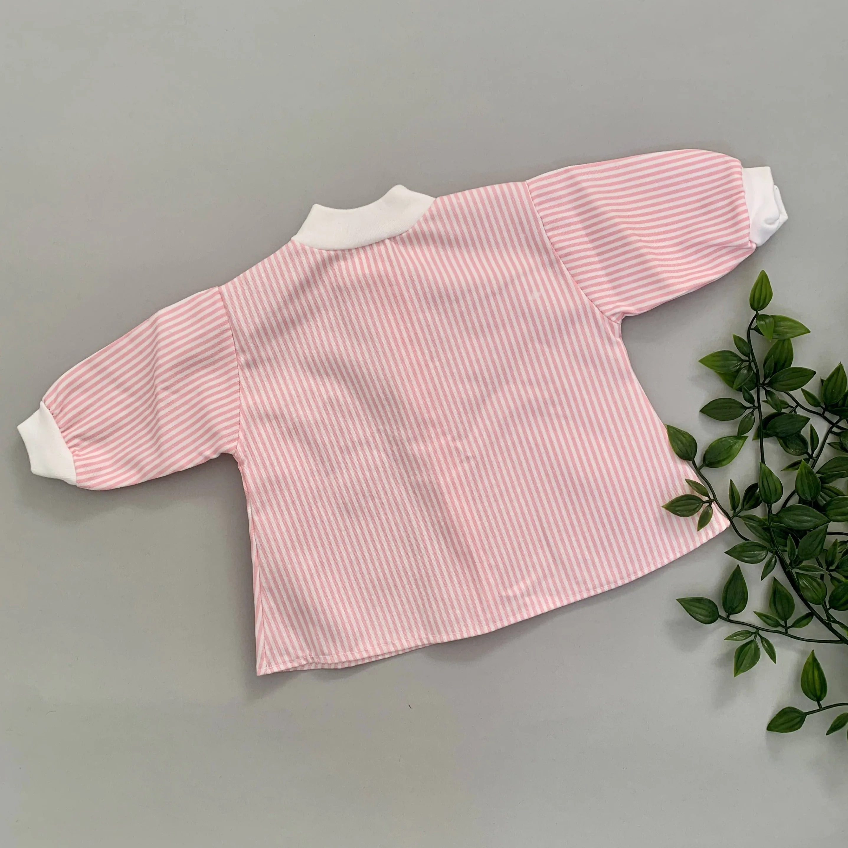 Pink Nautical Inspired Striped Baby Set