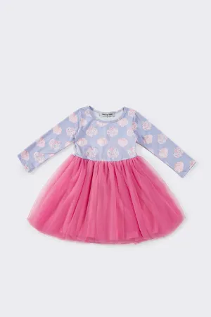 Pink Pumpkin Ruffle Tutu Dress