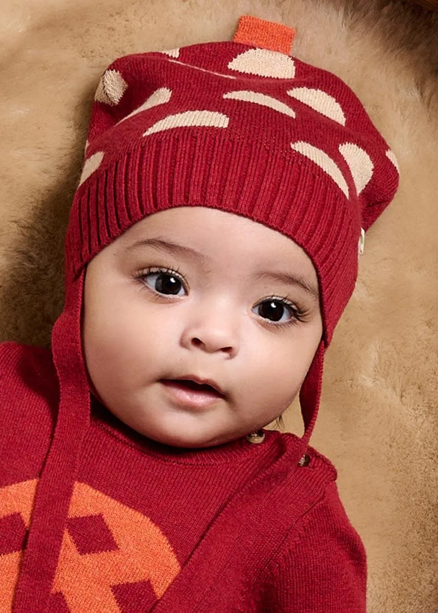 Pippin - Rusty Acorn Knit Hat