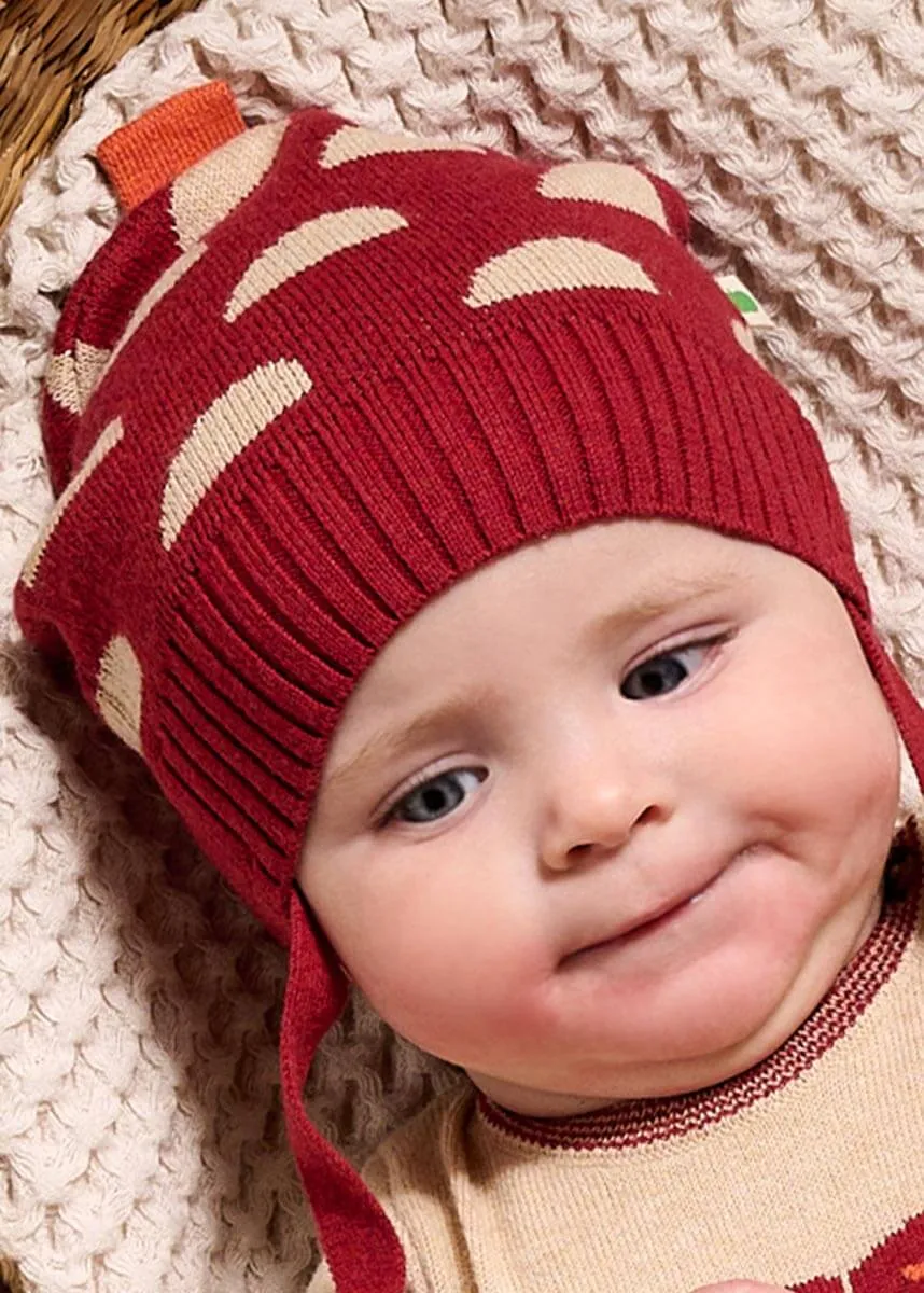 Pippin - Rusty Acorn Knit Hat
