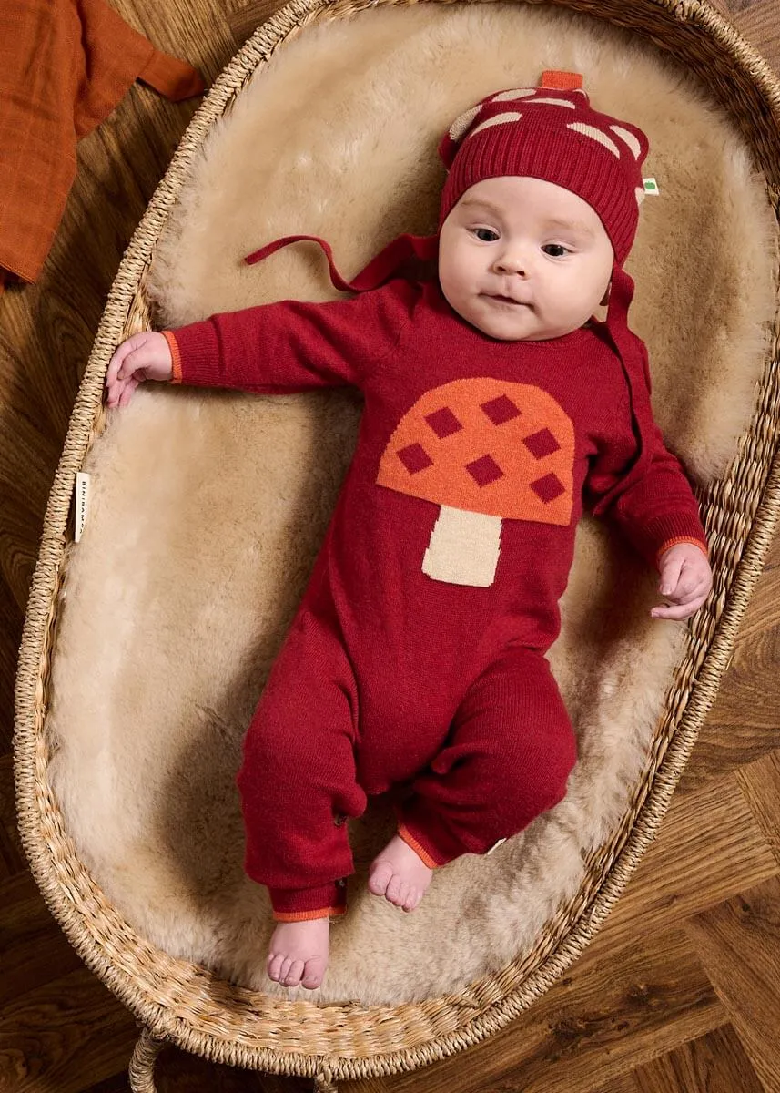 Pippin - Rusty Acorn Knit Hat