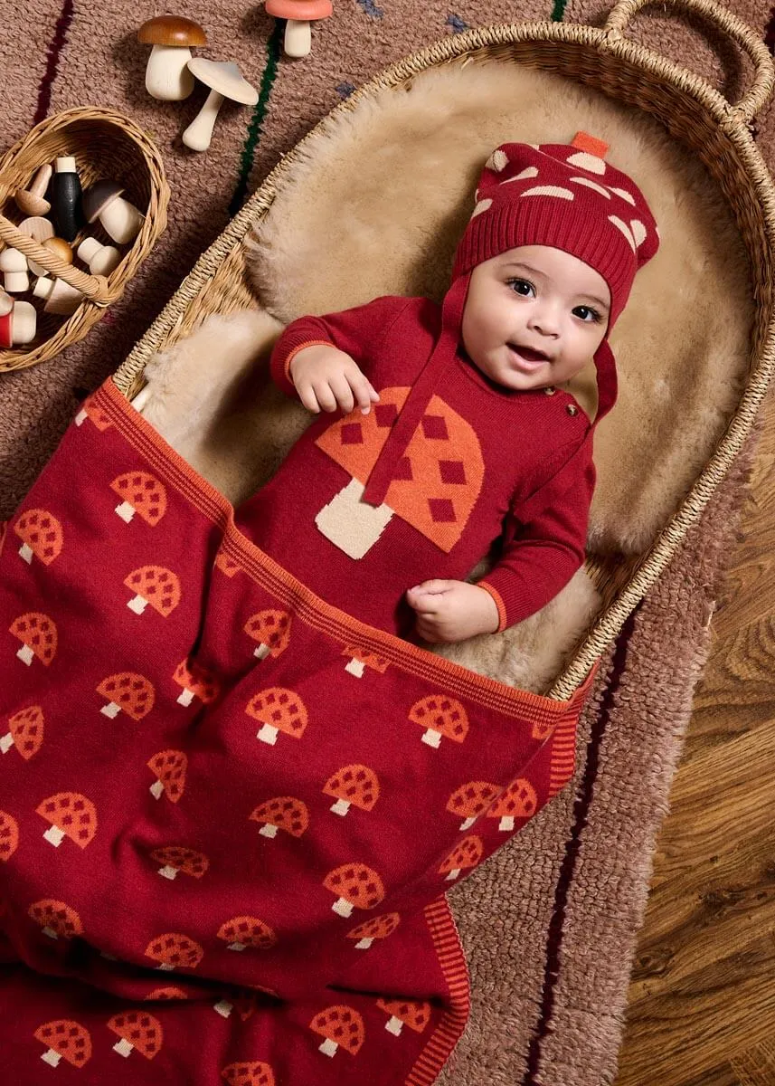 Pippin - Rusty Acorn Knit Hat