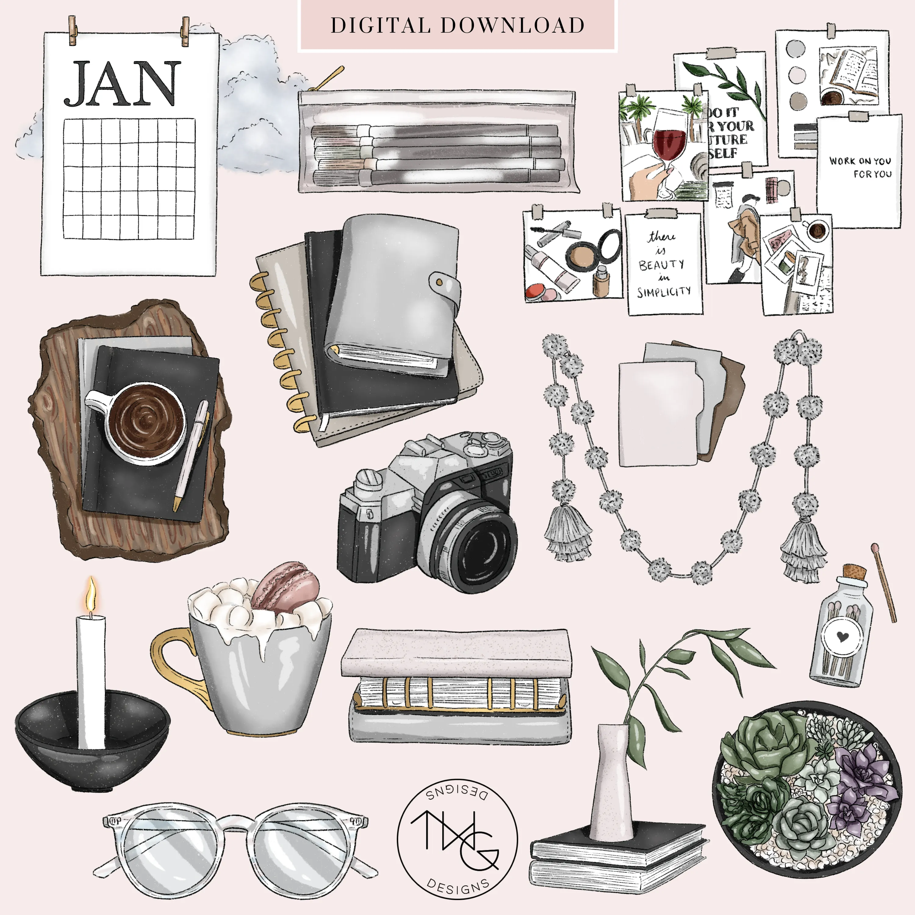Planning Ahead Clipart Collection