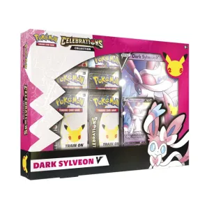 POKEMON - CELEBRATIONS - COLLECTION BOX - DARK SYLVEON V