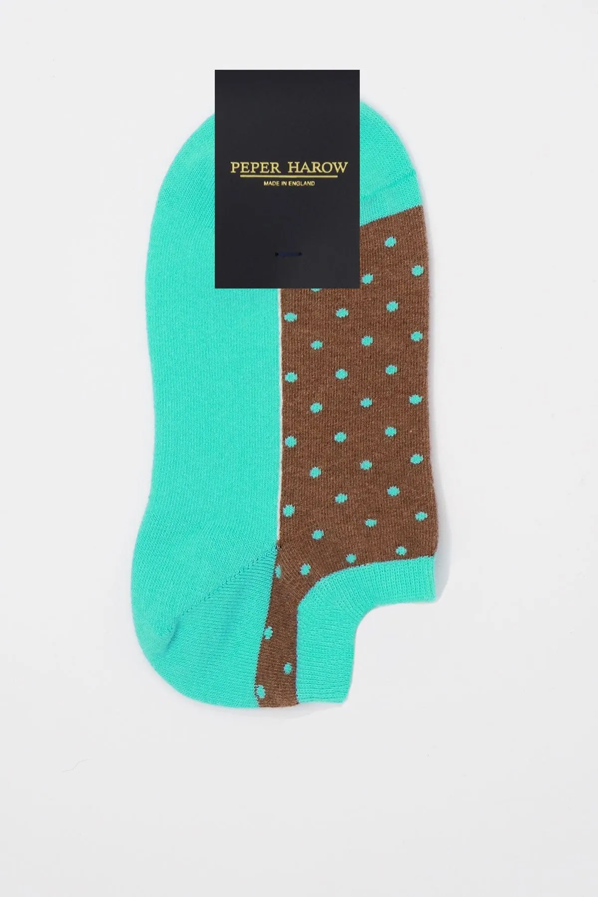 Polka Women's Organic Trainer Socks | Ocean