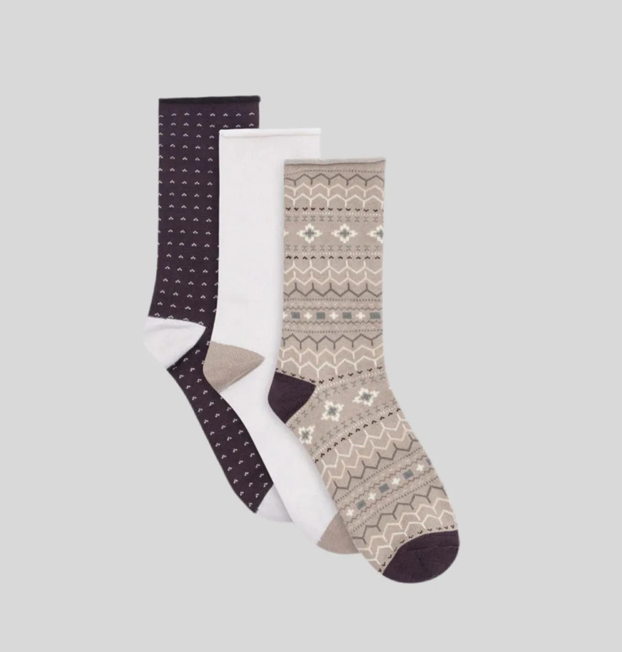 Powder Soft Crew Sock Set