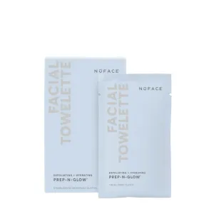 Prep-N-Glow Exfoliating & Hydrating Facial Wipes