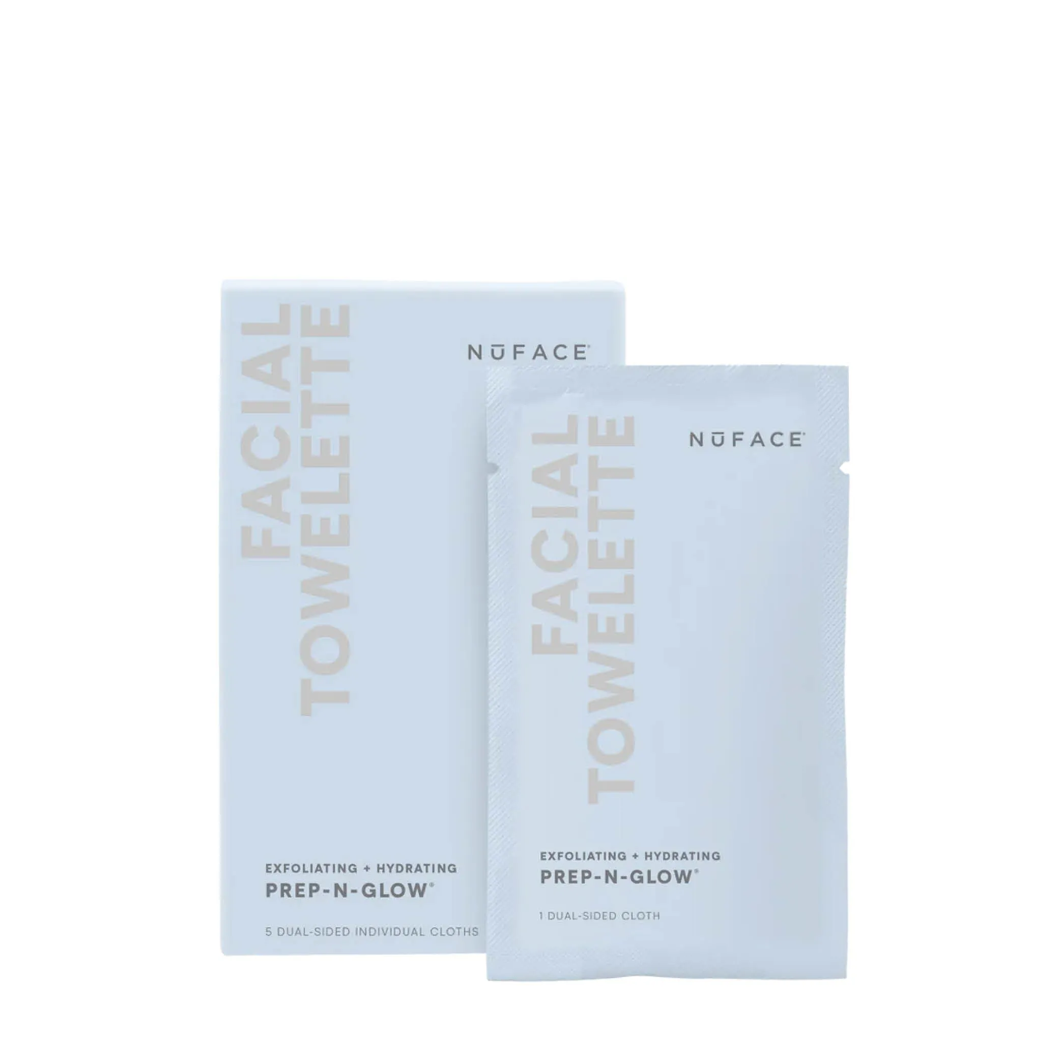 Prep-N-Glow Exfoliating & Hydrating Facial Wipes