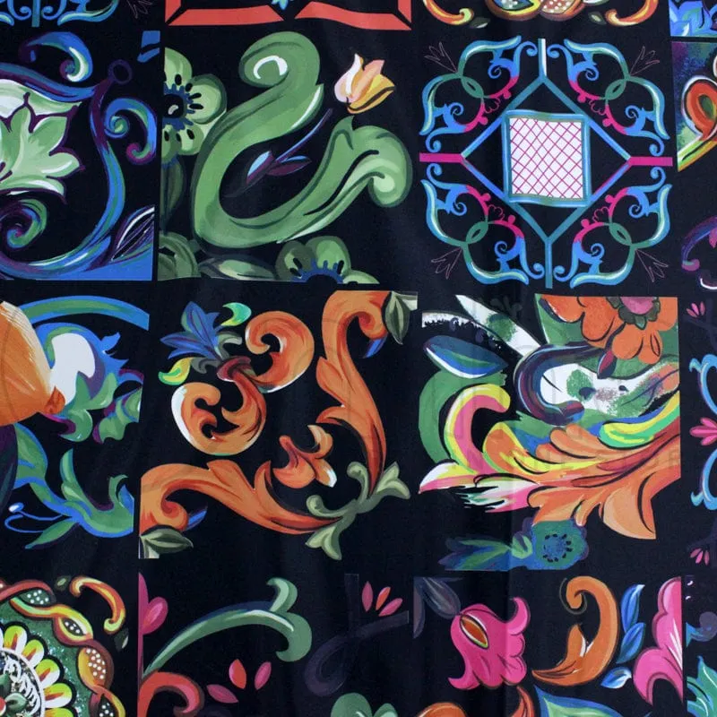 Printed Digital Duchess Satin 140 cm