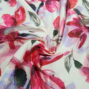 Printed Digital Duchess Satin Fabric 150 cm