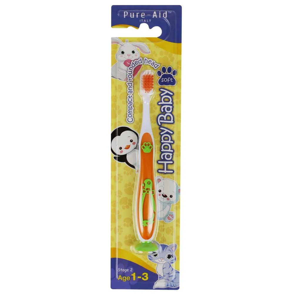 Pure-Aid Happy Baby Toothbrush (Soft)