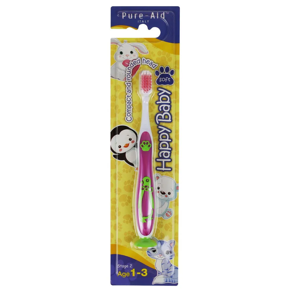 Pure-Aid Happy Baby Toothbrush (Soft)