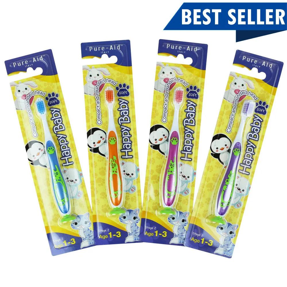 Pure-Aid Happy Baby Toothbrush (Soft)
