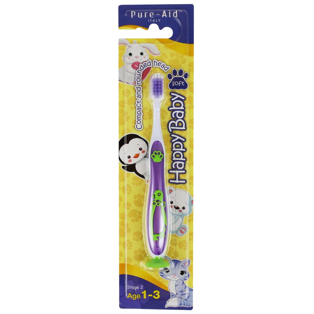 Pure-Aid Happy Baby Toothbrush (Soft)