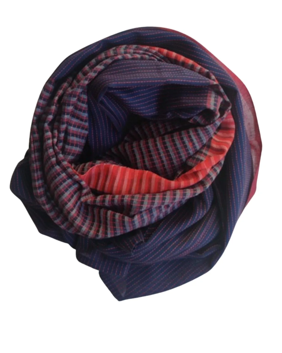 Purple Organic cotton scarf