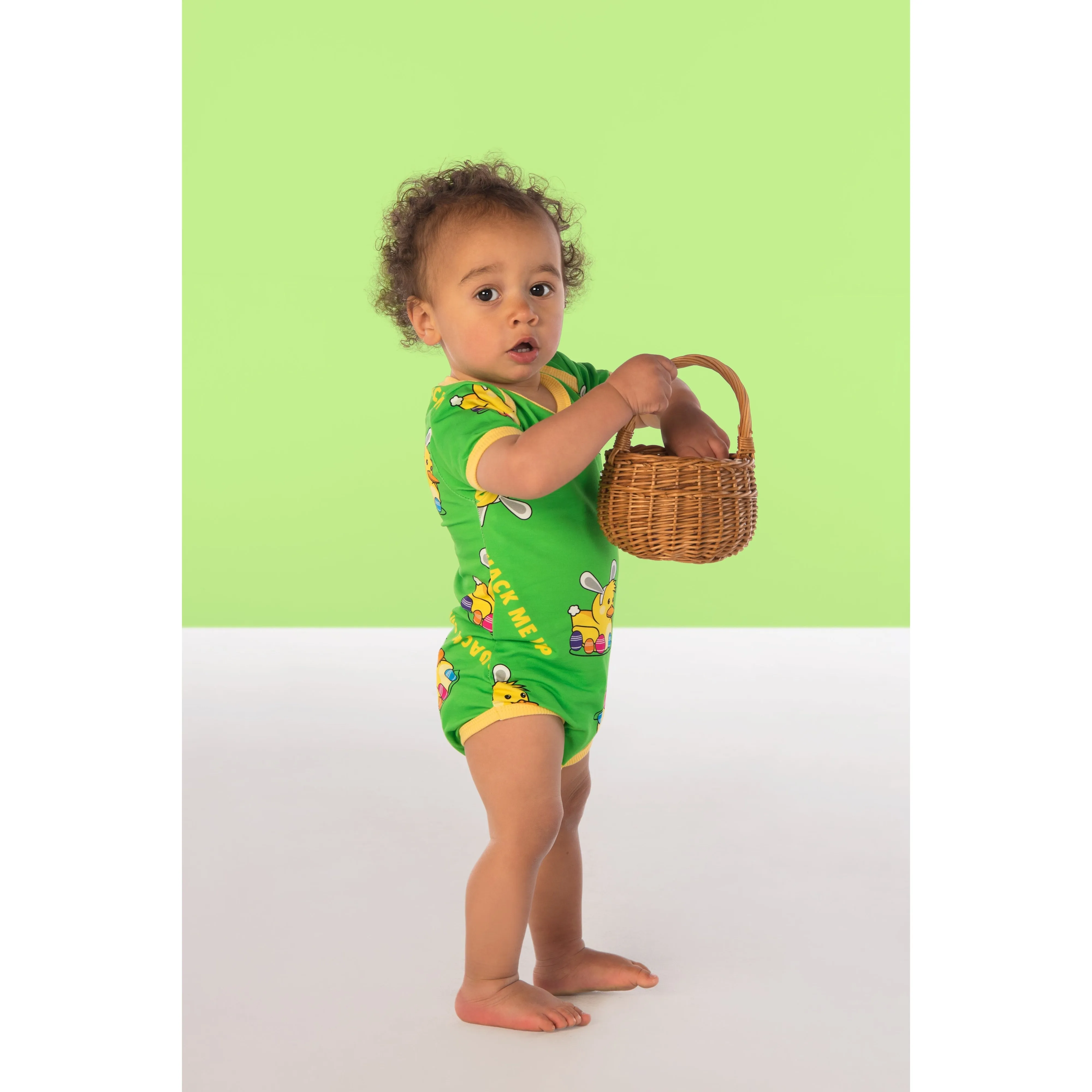 Quack Me Up Short Sleeve Onesie - 1 Left Size 6-9 months