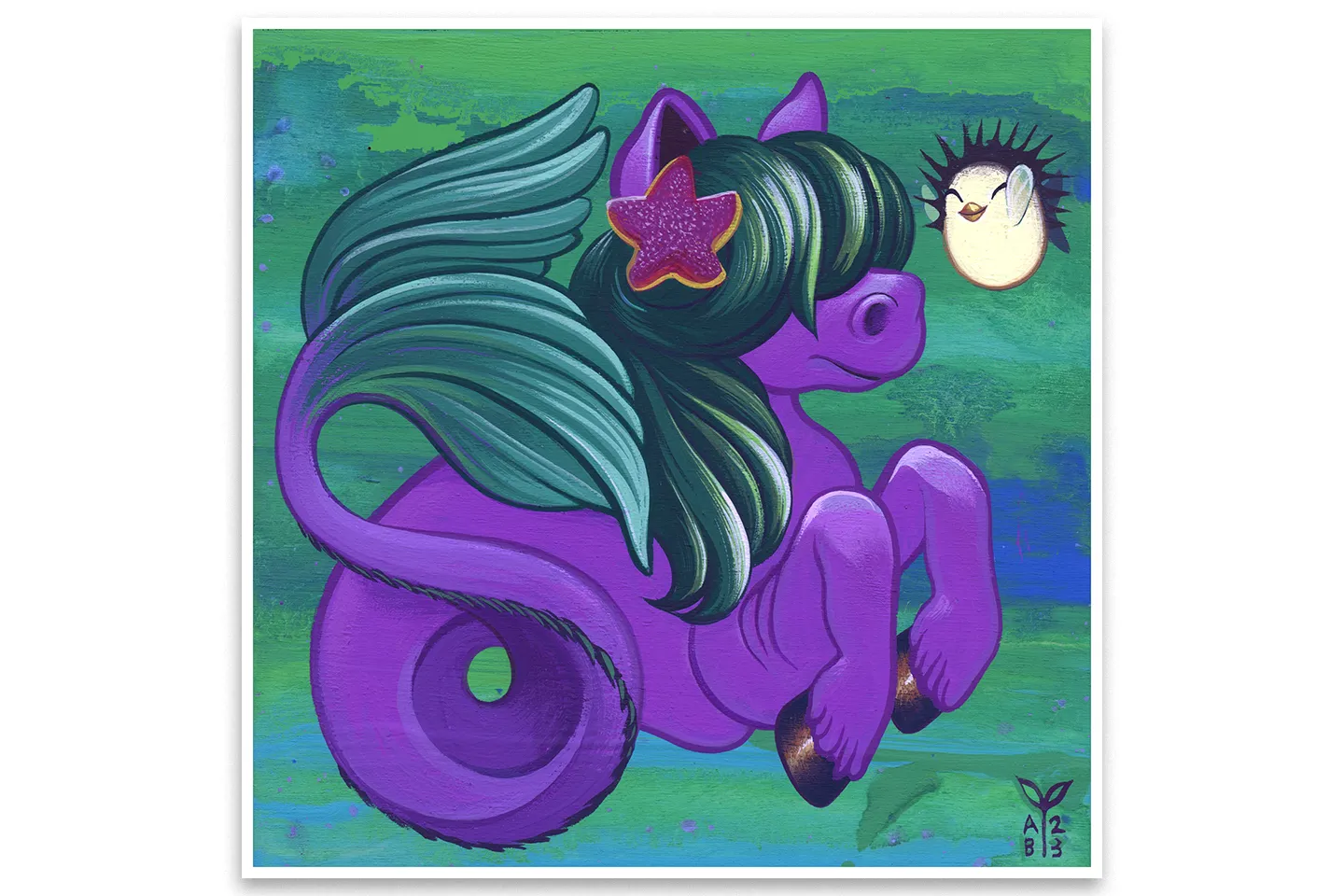 "Dolores" 5x5" Digital Print