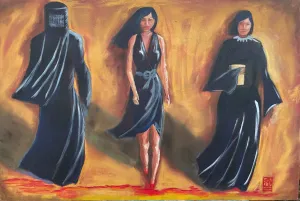 "Women in Black" - Fine Art
