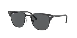 Ray-Ban New Clubmaster Sunglass Grey On Black / Dark Grey