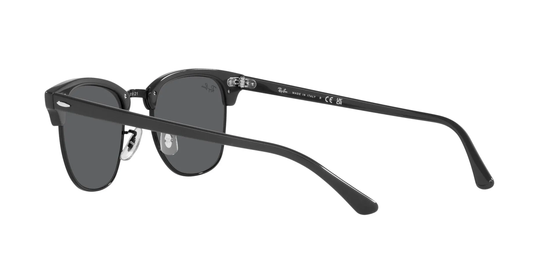 Ray-Ban New Clubmaster Sunglass Grey On Black / Dark Grey