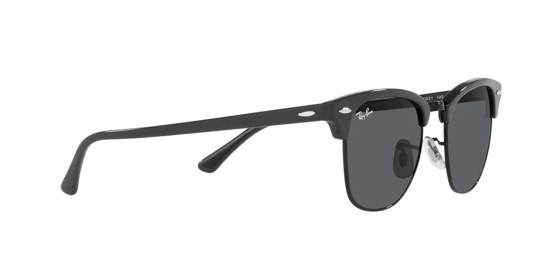 Ray-Ban New Clubmaster Sunglass Grey On Black / Dark Grey