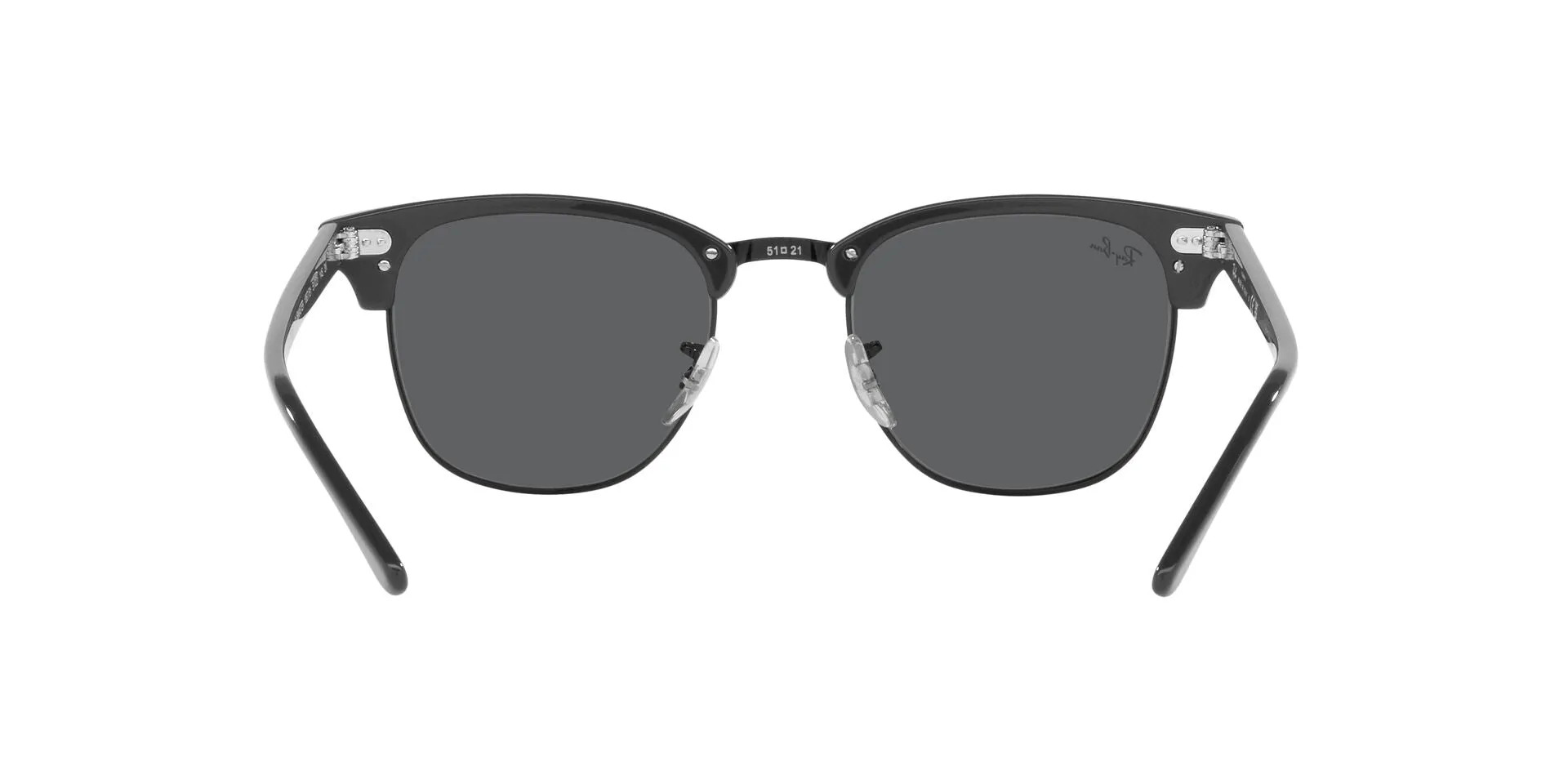Ray-Ban New Clubmaster Sunglass Grey On Black / Dark Grey