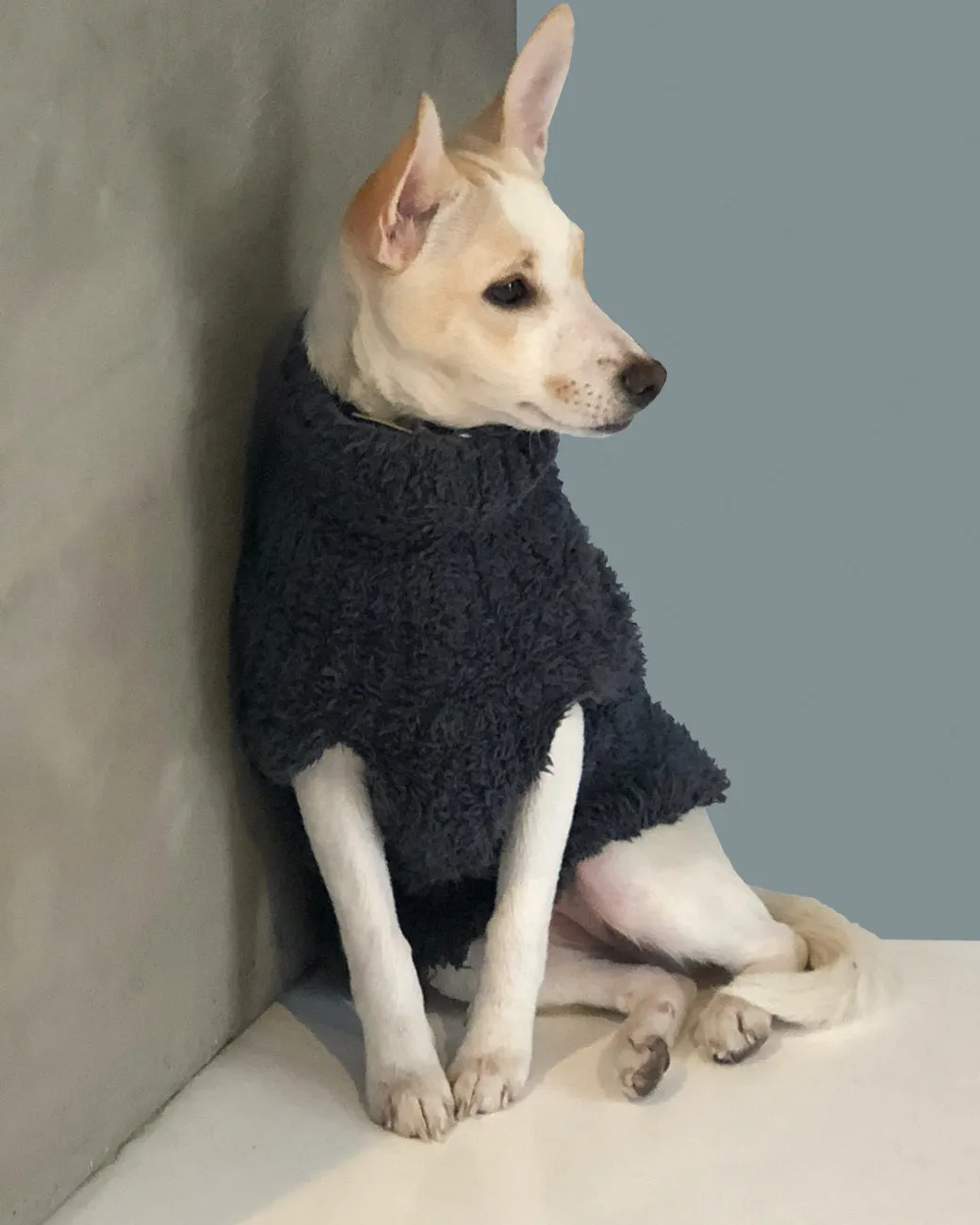 Ribbed Dog Sweater