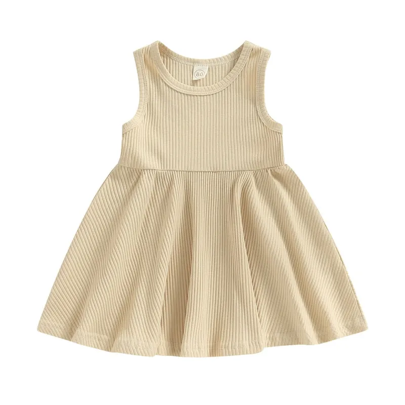 Ribbed Dress | Sand