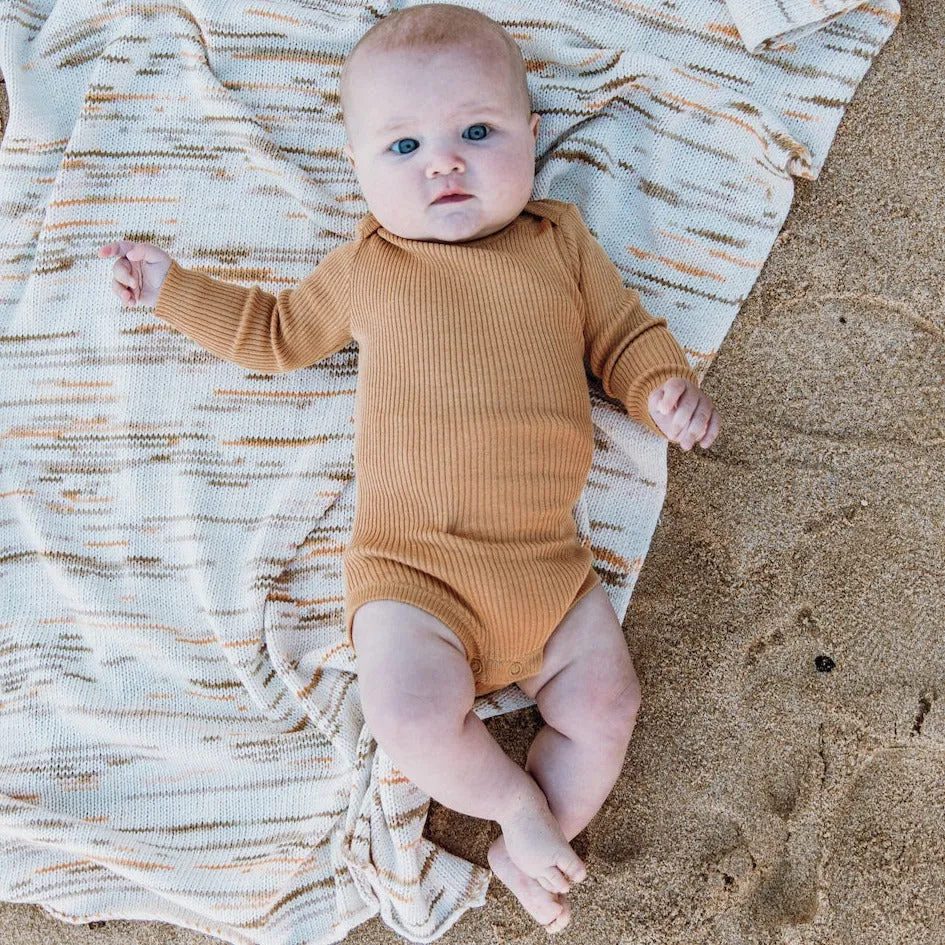 Ribbed Essential Bodysuit - Buttermilk