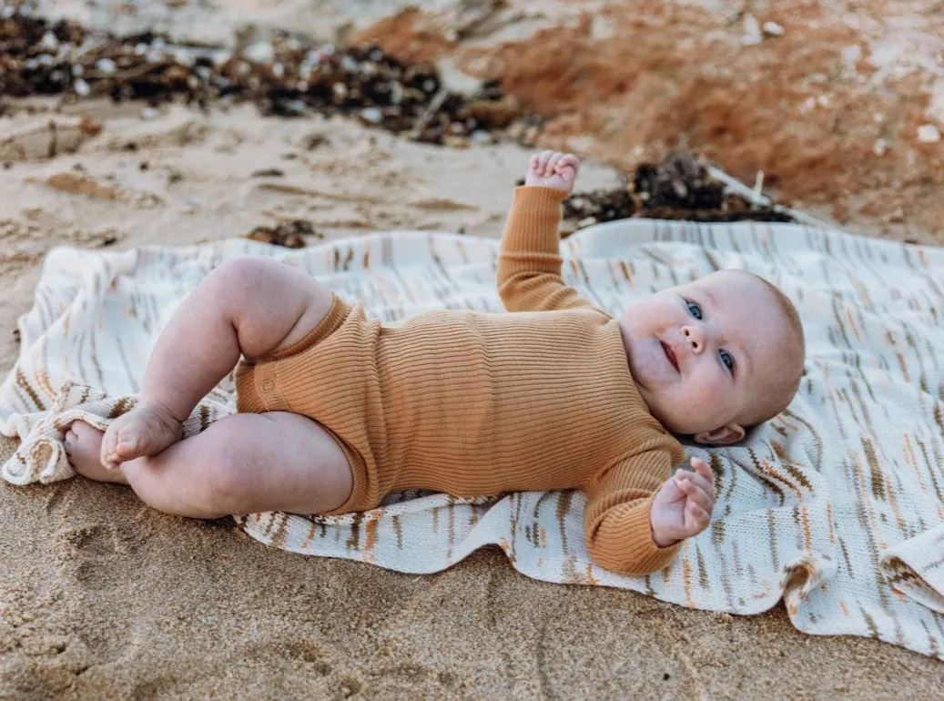 Ribbed Essential Bodysuit - Buttermilk