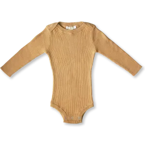 Ribbed Essential Bodysuit - Buttermilk