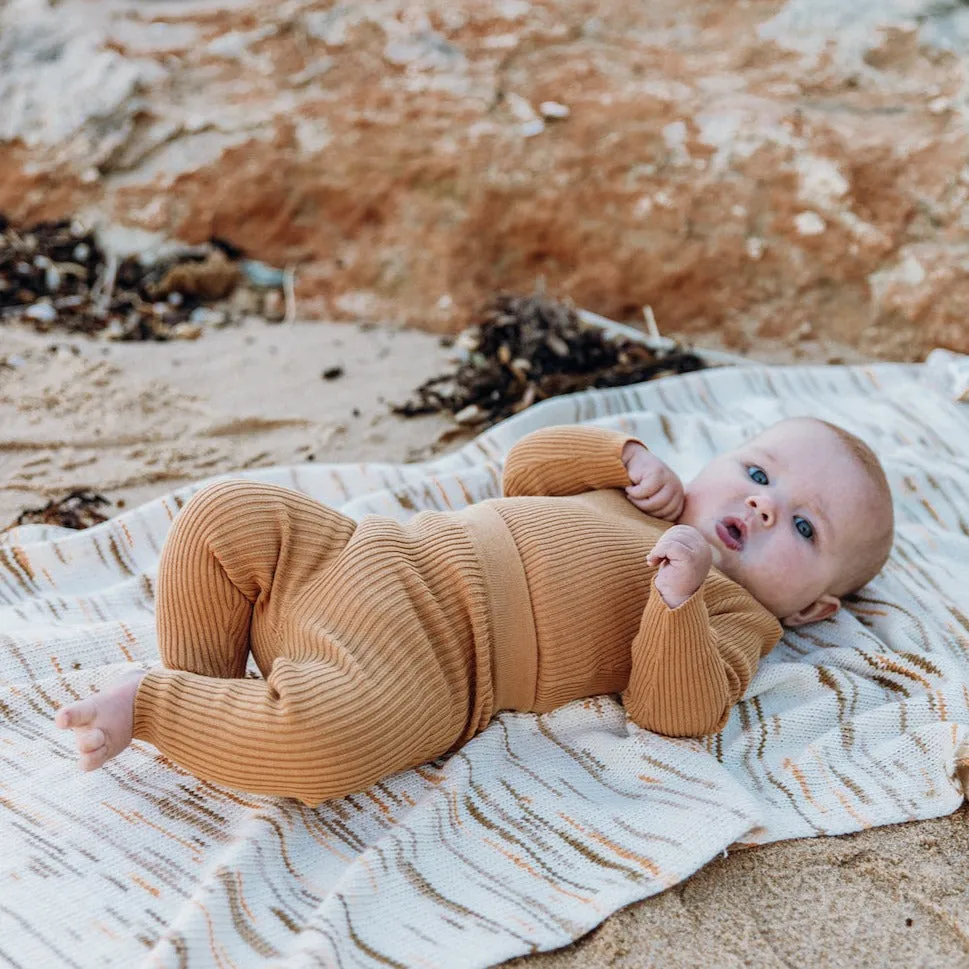 Ribbed Essential Leggings - Buttermilk