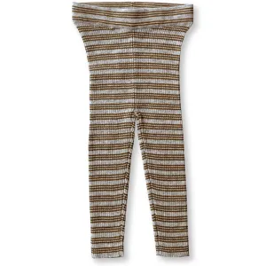 Ribbed Essential Leggings - Mocha Marle