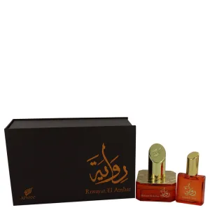 Riwayat El Ambar Eau De Parfum Spray   Free .67 oz Travel EDP Spray By Afnan