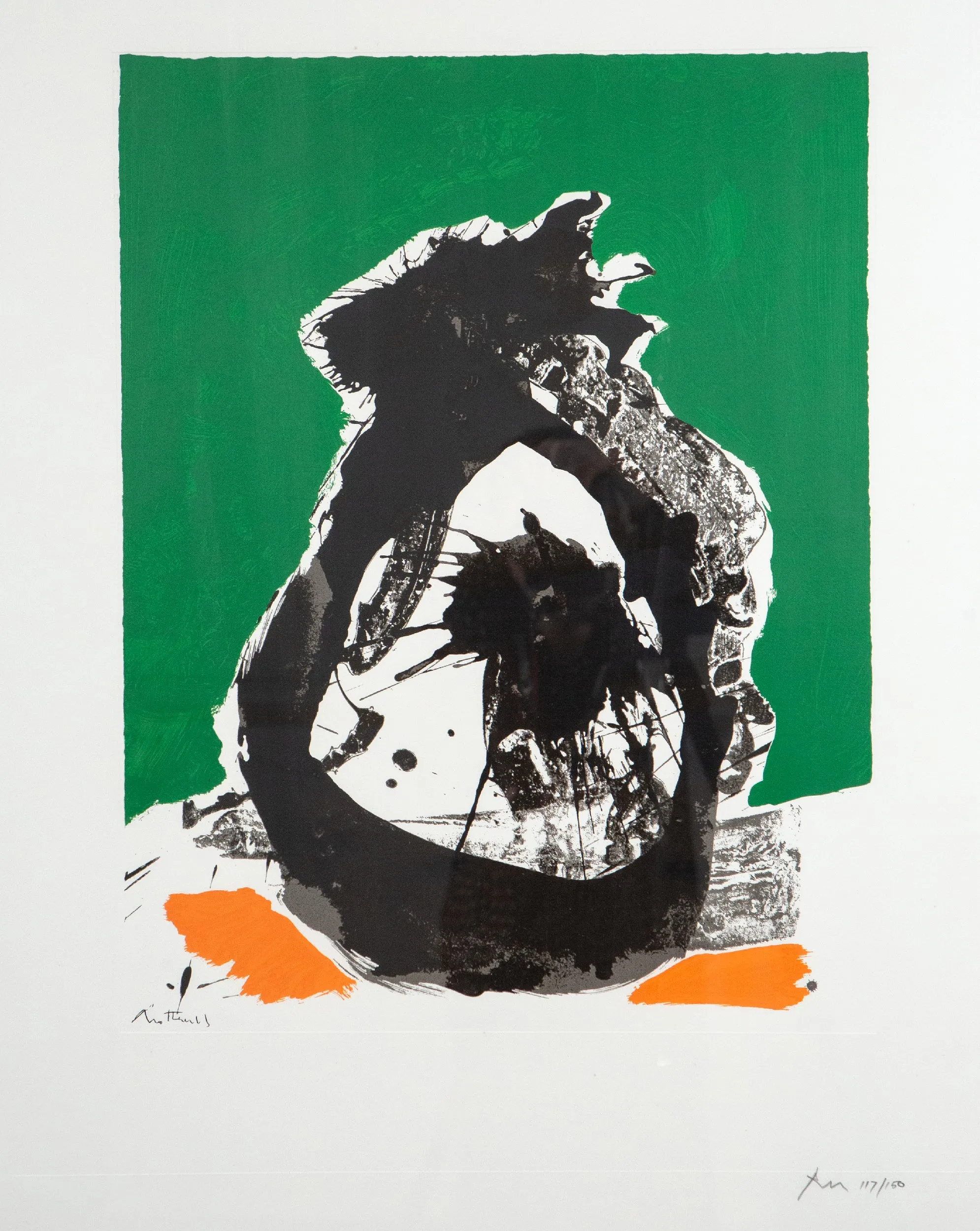 ROBERT MOTHERWELL "BASQUE SUITE #2" , 1971