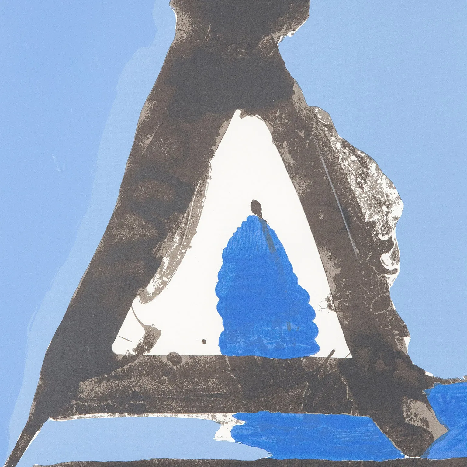 ROBERT MOTHERWELL "BASQUE SUITE #7", 1971