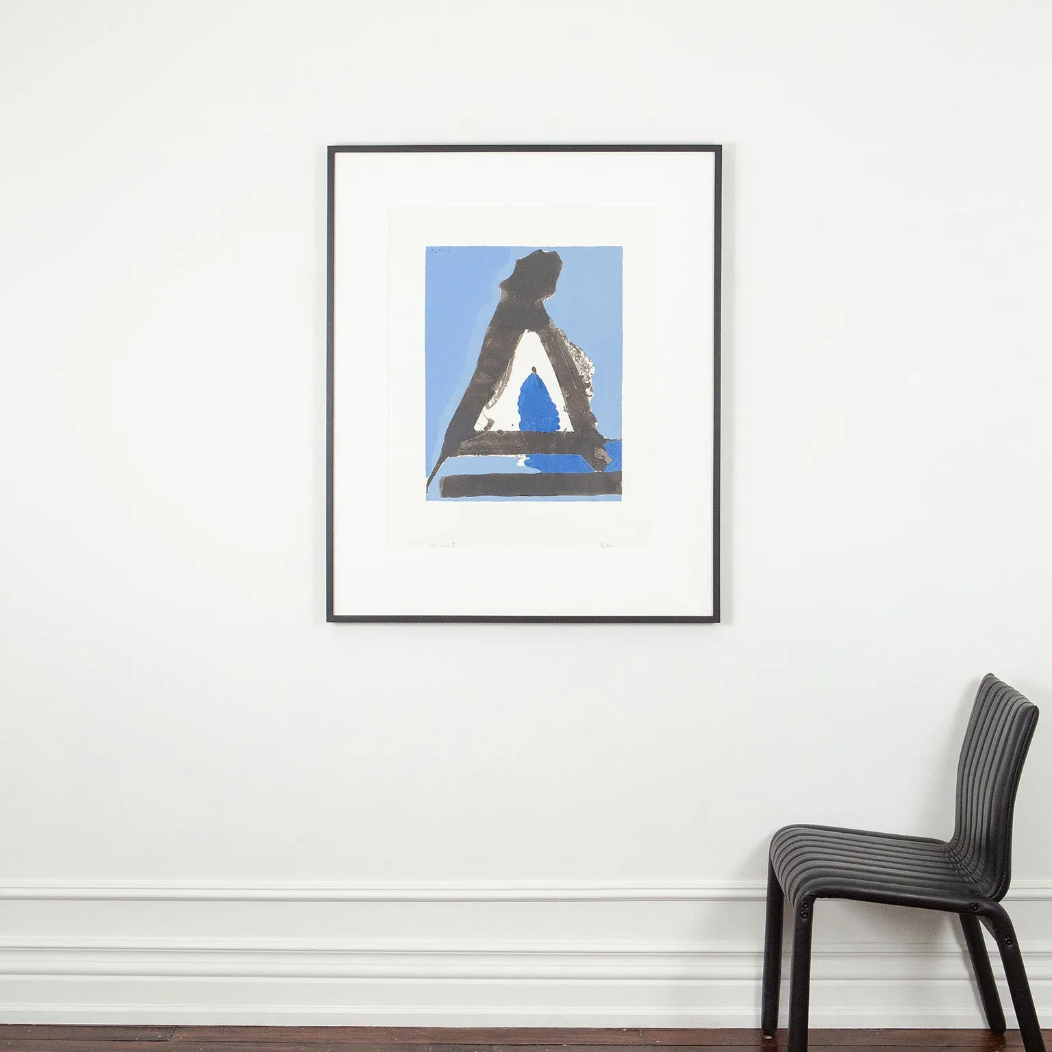 ROBERT MOTHERWELL "BASQUE SUITE #7", 1971