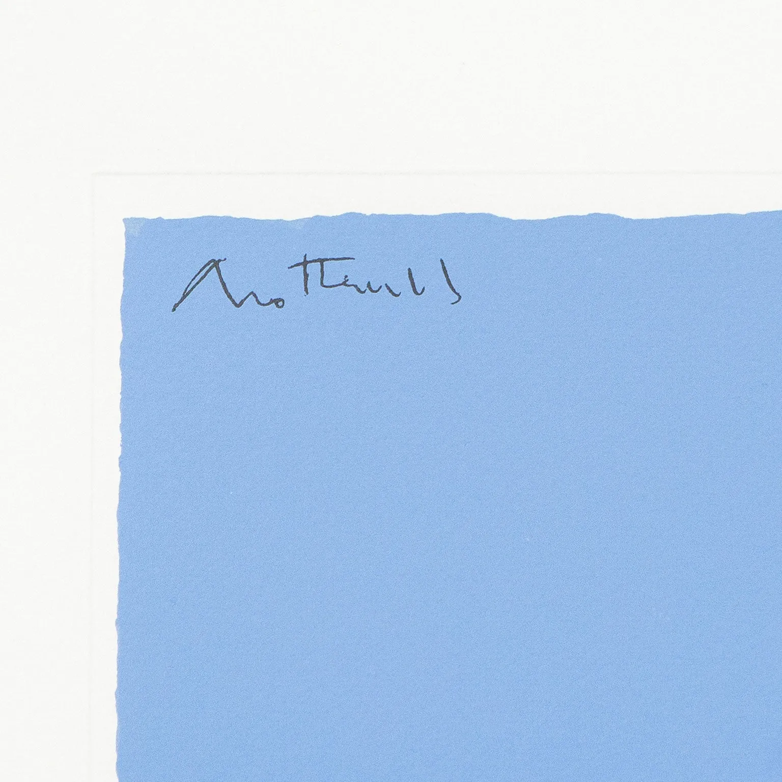 ROBERT MOTHERWELL "BASQUE SUITE #7", 1971