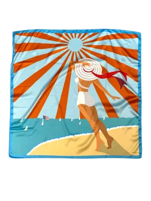 ROGATIVE - Playa Satined Scarf