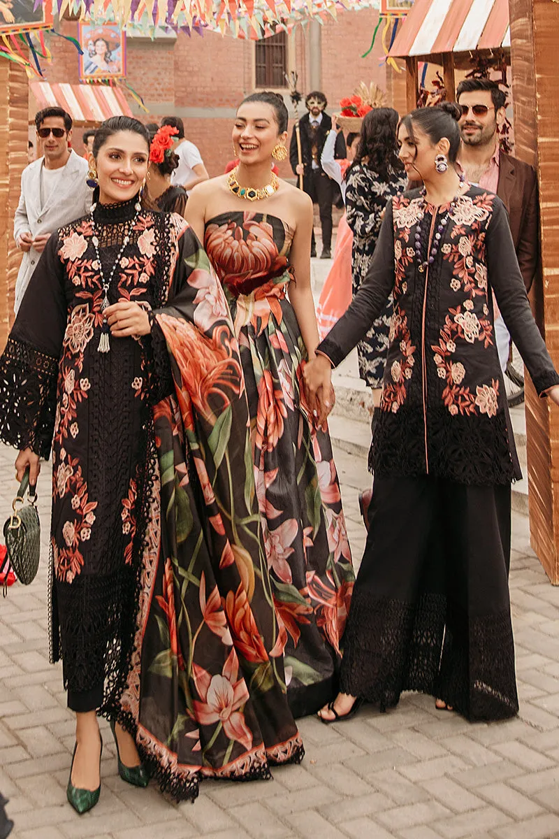 ROSA | Mushq Festival De Verano Spring '22 Collection | Unstitched Embroidered Luxury Lawn Suita