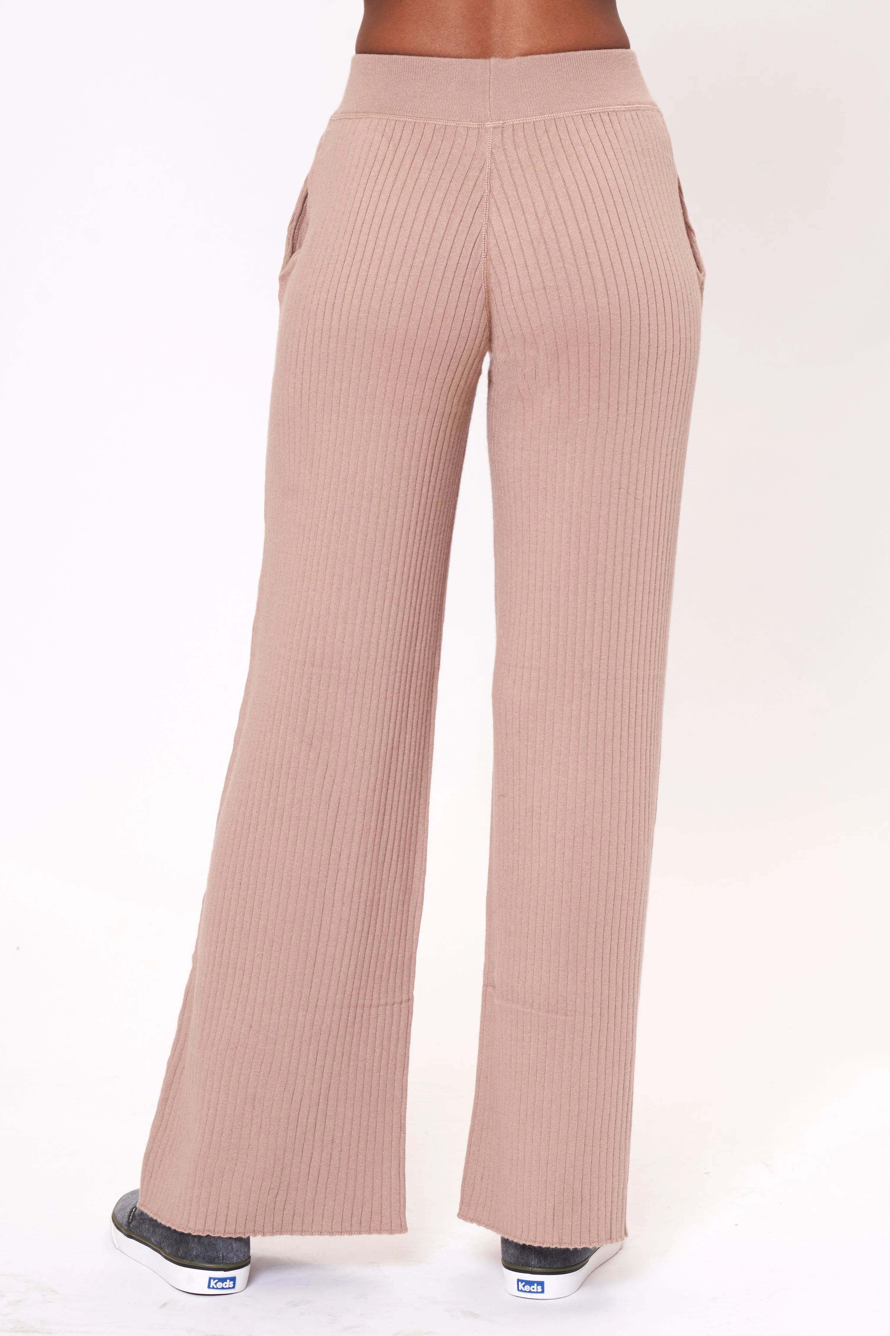 ROSEWOOD RIBBED PANT