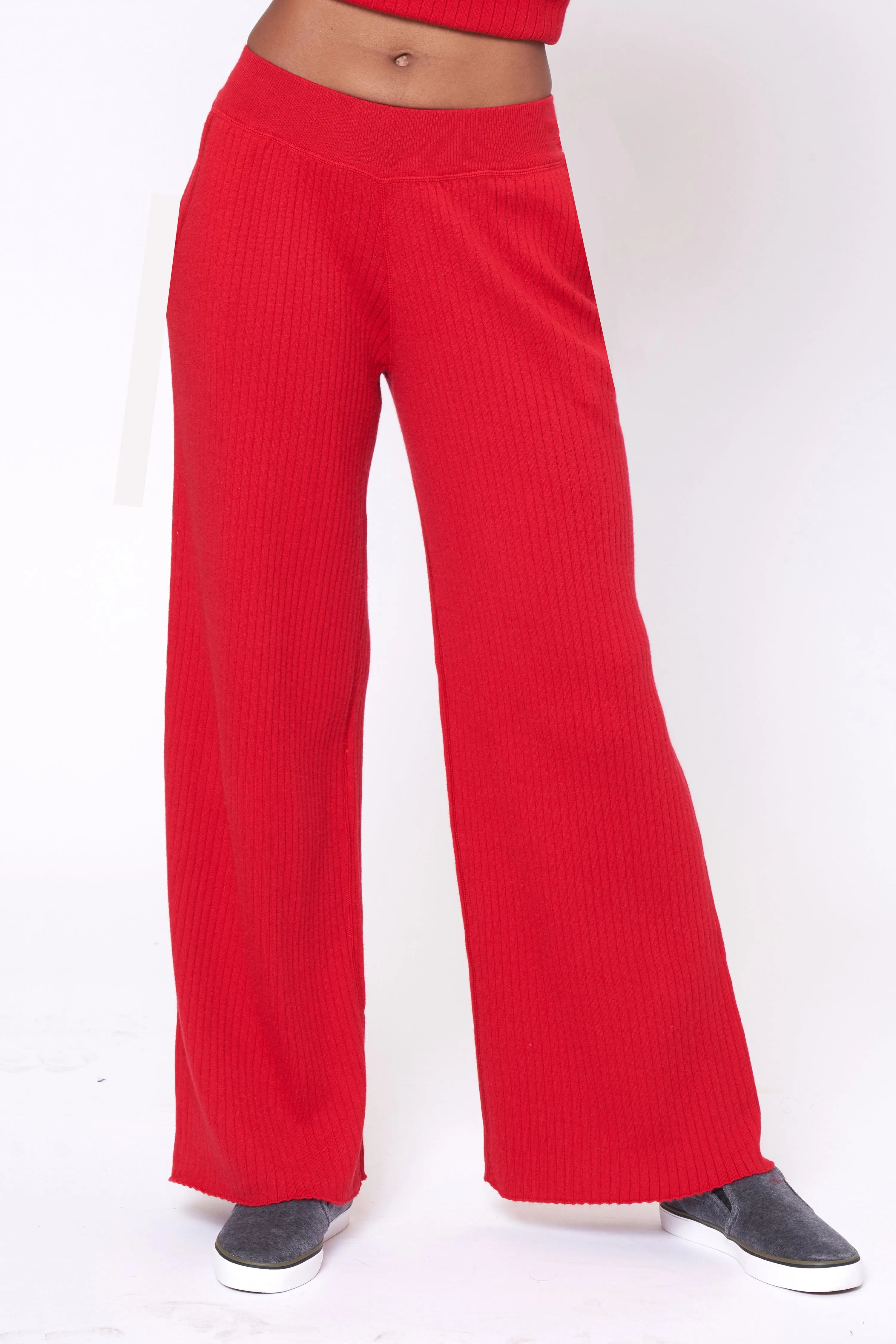 ROSEWOOD RIBBED PANT
