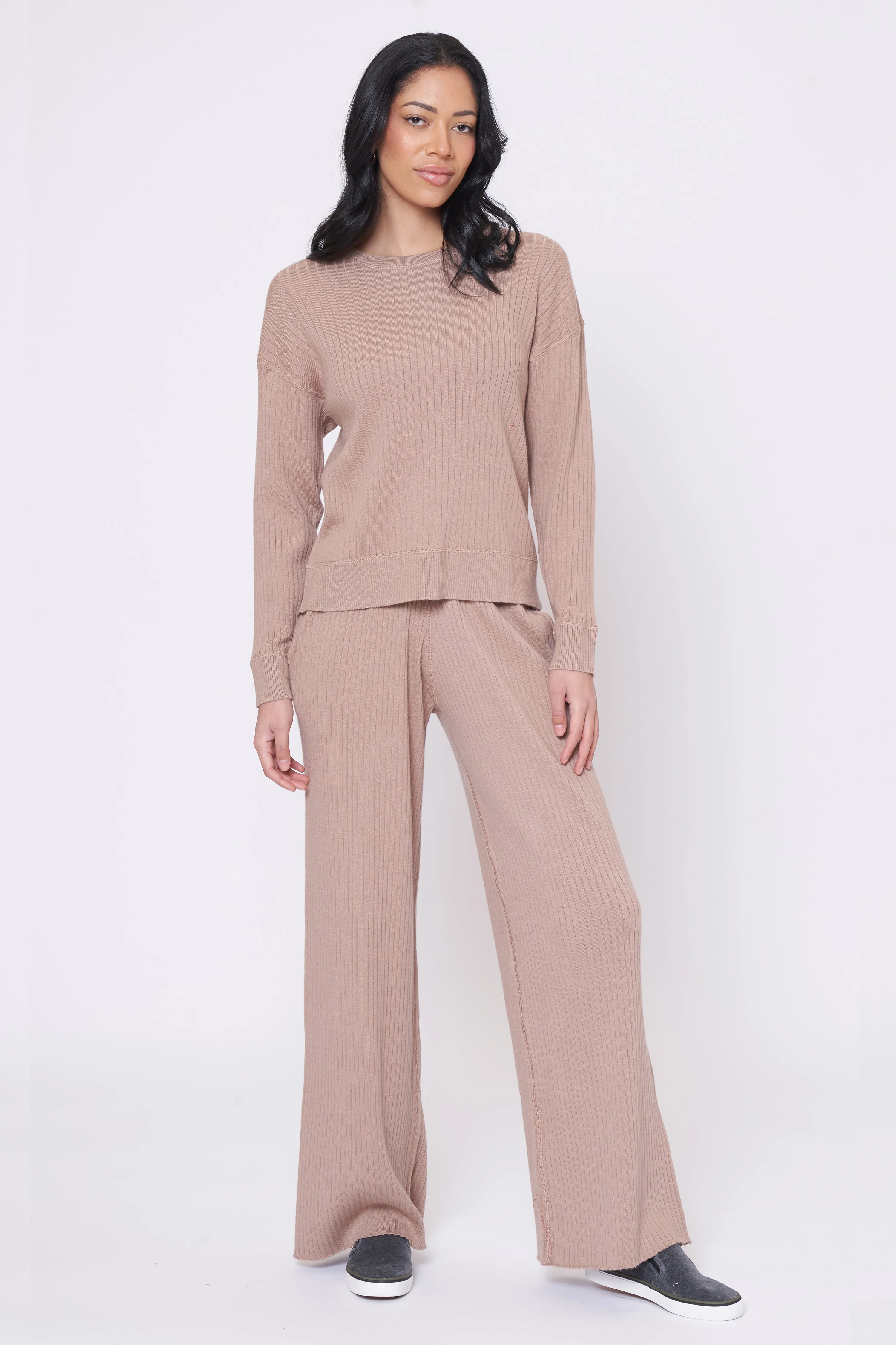 ROSEWOOD RIBBED PANT